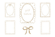 Whimsical Gold Frames Hand drawn, a Graphic by Solo Art Original (Thumbnail 6 of 14)