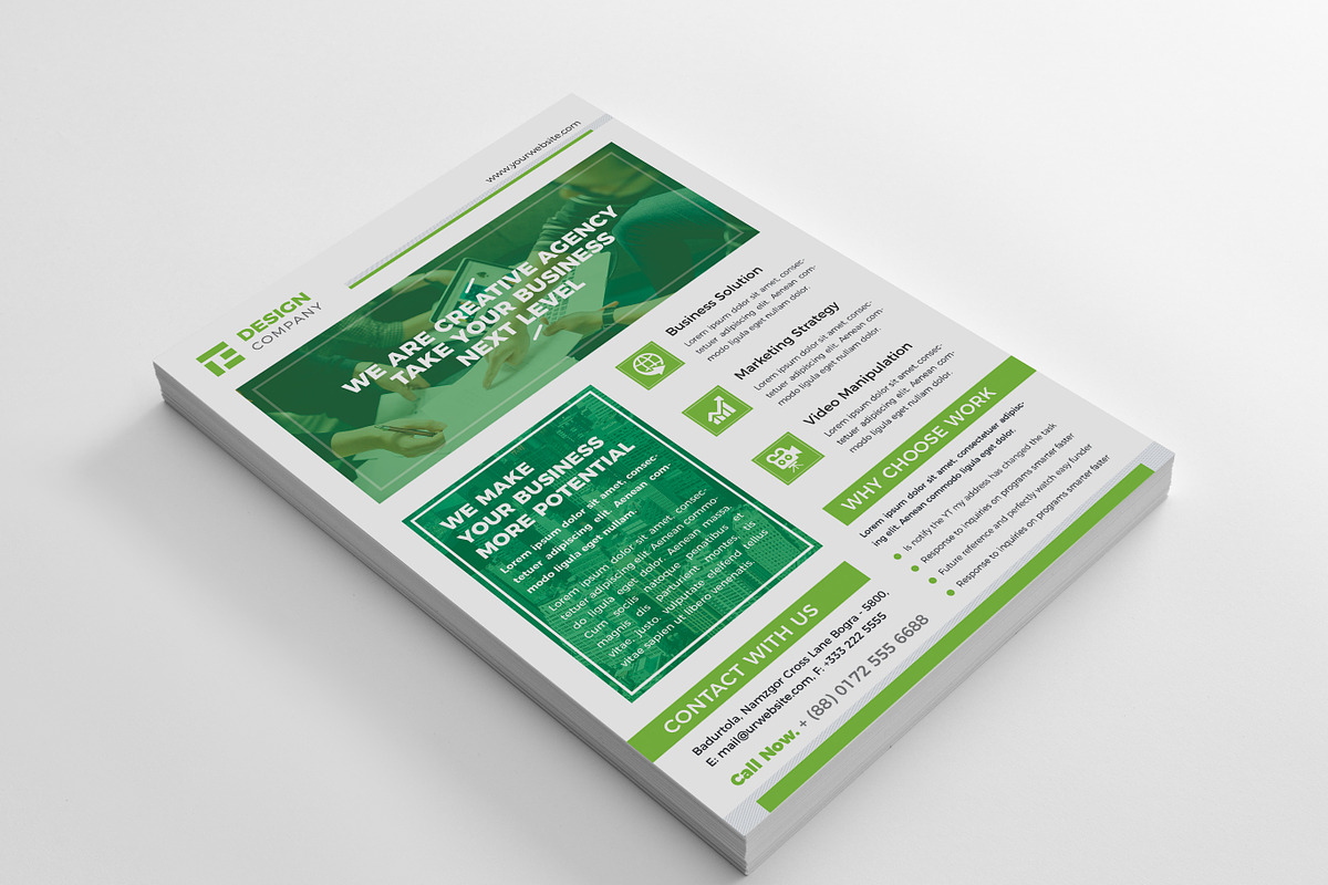 Corporate Flyers, a Flyer Template by Thecodude (Photo 6 of 6)