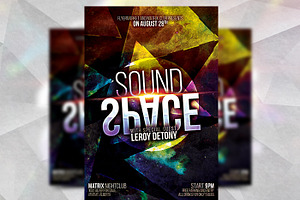 Sound Space - Flyer Template