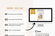 Airbnb Welcome Book Template | Canva, a Magazine Template by Ciera Design Templates (Thumbnail 7 of 7)