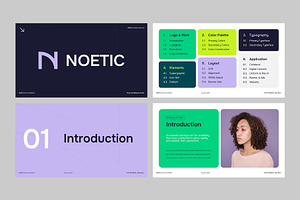 NOETIC - Brand Guidelines Powerpoint