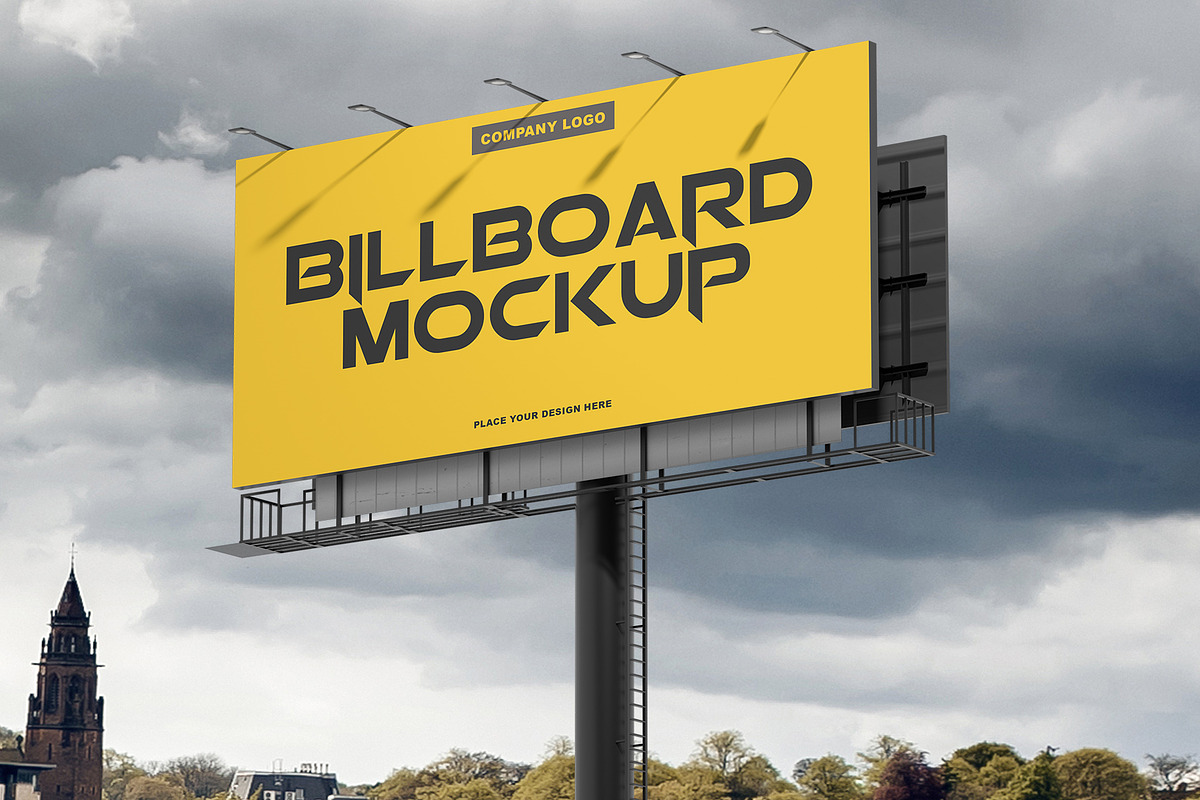 Billboard Mockup, an Advertising Mockup by mockupbuys (Photo 79 of 82)