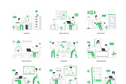 Flat Business Illustrations, a Finance Illustration by Brickclay (Thumbnail 8 of 8)