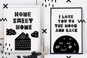 Yeti - Scandinavian font & elements, a Script Font by JuliyArt (Thumbnail 9 of 10)