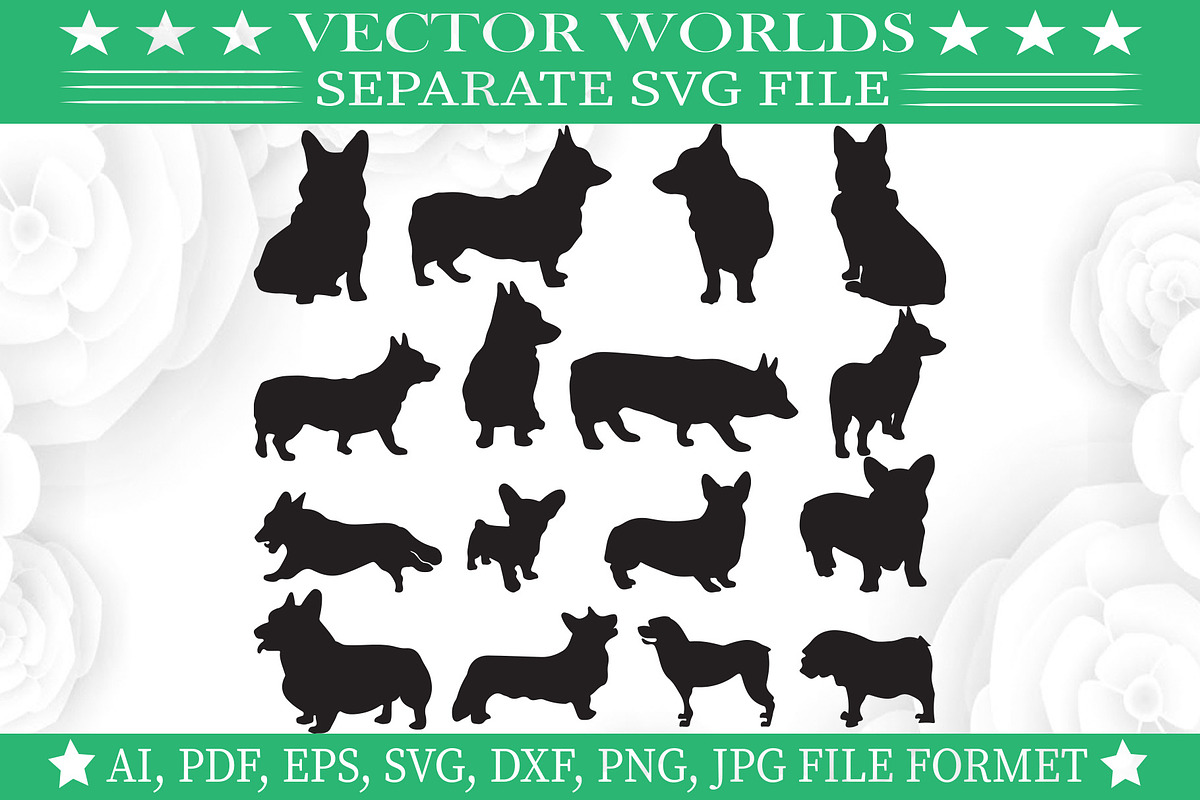 Corgi Dog Svg, Corgi, Dog Svg, an Object Graphic by VectorWorlds (Photo 3 of 3)