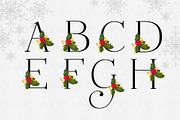 Holiday Alphabet Design Set, a Decorative Illustration by Maggie Stilwell Design (Thumbnail 7 of 10)