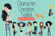 Character Creation Toolkit Bundle, a Person Illustration by Anna Ivanir (Thumbnail 3 of 5)