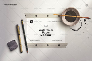 Watercolor Workspace Scene Creator