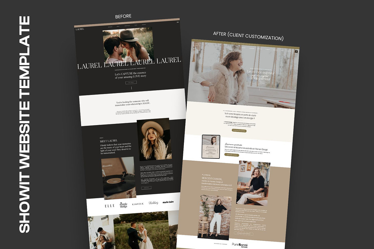 Laurel: Showit website template, a Templates & Theme by Aspen Creative Studio (Photo 4 of 4)