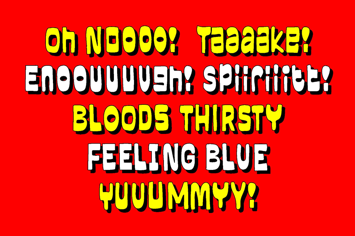 CRENK Font, a Handwritten Font by Brainware Graphic (Photo 5 of 5)