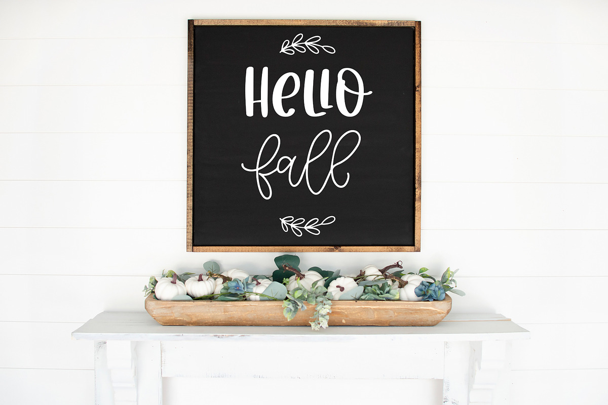 Fall Feels, Dingbat Font preview 2