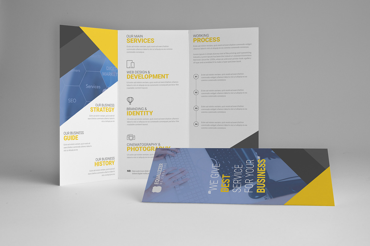 wee Corporate  trifold brochure, a Brochure Template by Momentostudio (Photo 1 of 4)