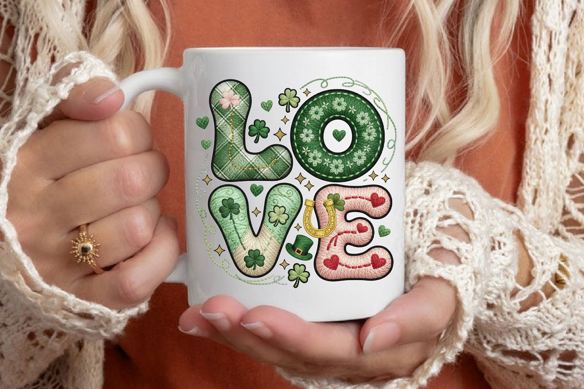 St Patricks Day Png, Funny Love Png, an Illustration by Designking (Photo 6 of 6)