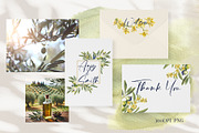 Olive Branches Watercolor Clipart, a Food Illustration by YarovaArt (Thumbnail 22 of 28)