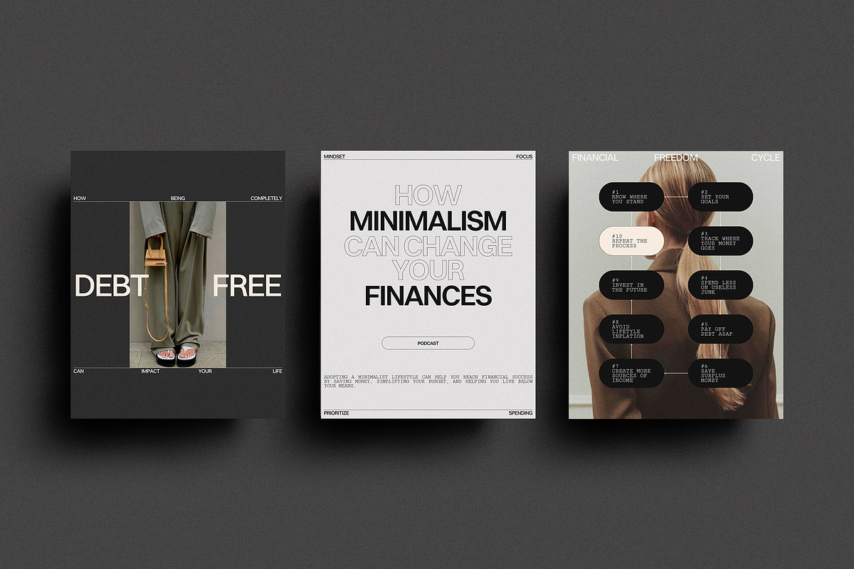 Financial Coach Instagram Template, a Social Media Template by Moscovita Studio (Photo 11 of 15)
