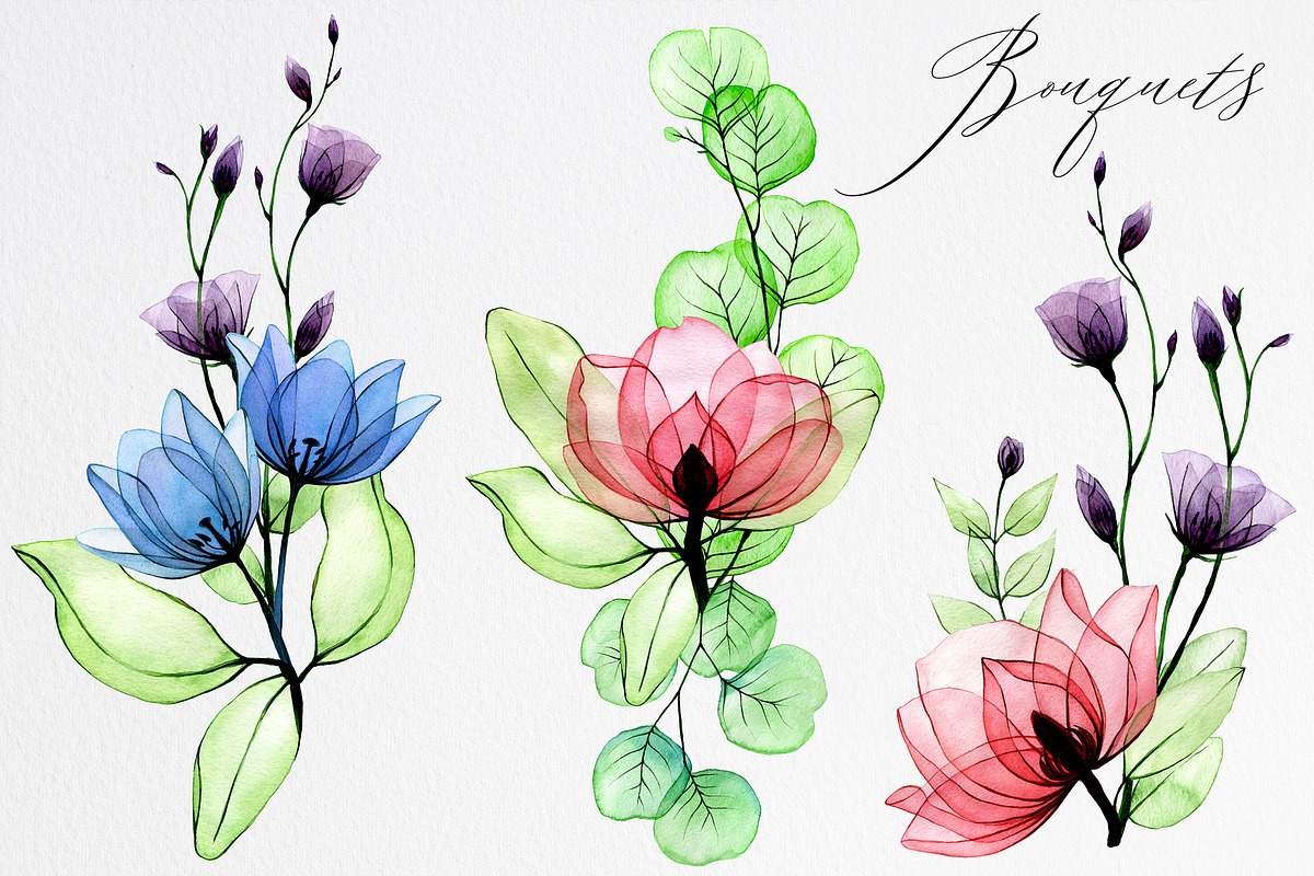 Wild roses. Watercolor flowers., a Decorative Illustration by made by Tanya (Photo 3 of 7)