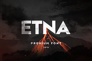 Etna Sans Serif Typeface, a Sans Serif Font by Wild Ones (Thumbnail 1 of 9)