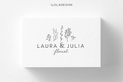 Florist Business Card~2 Colours, a Business Card Template by iloladesign (Thumbnail 1 of 4)