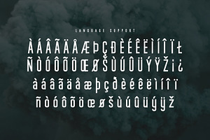 Riot - Industrial Font