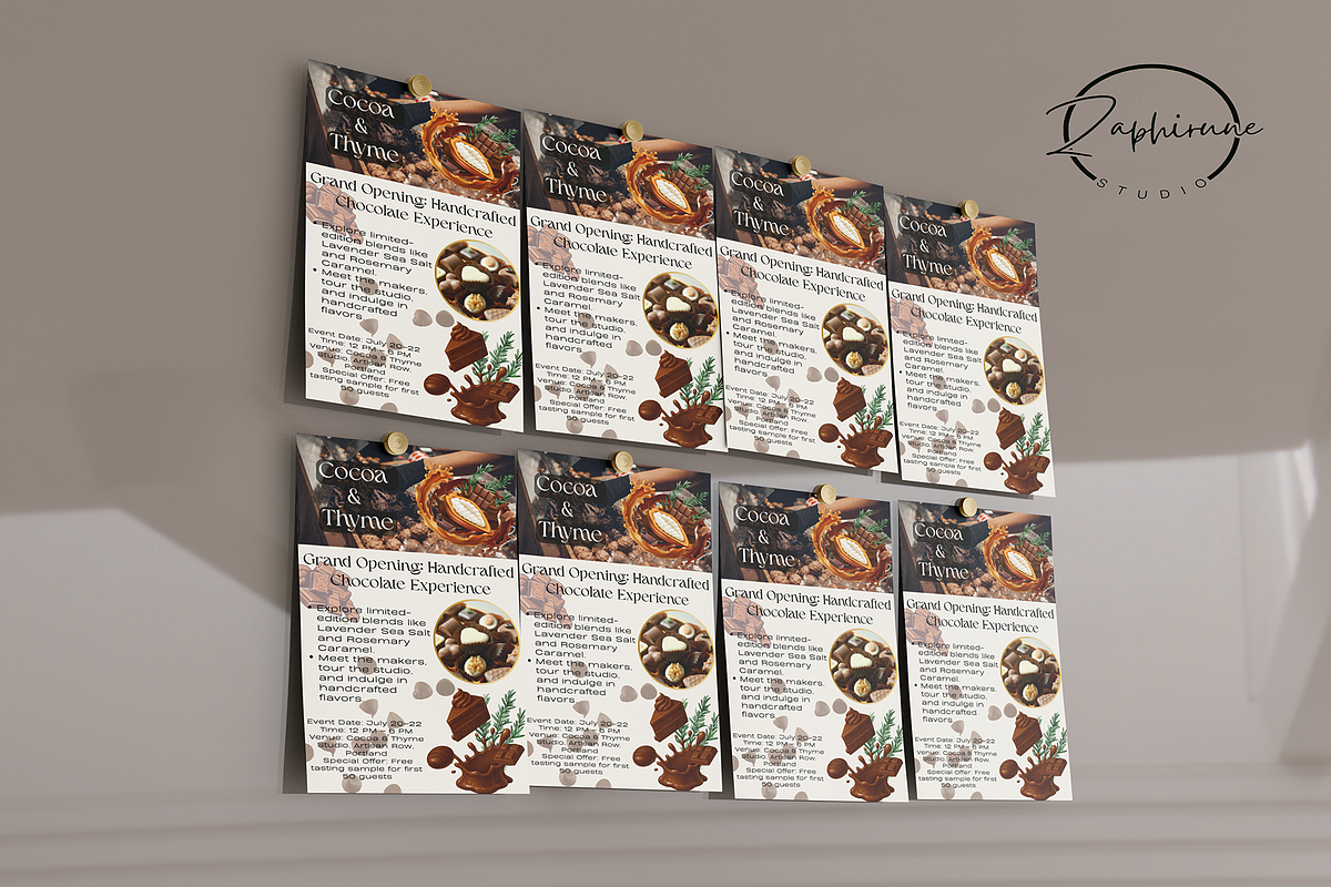 Chocolate Branding Bundle, a Branding & Logo Template by Zaphirune_Studio (Photo 5 of 5)