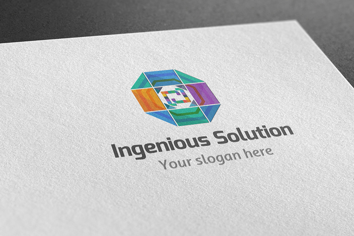 Ingenious Solution Logo, a Branding & Logo Template by BdThemes (Photo 1 of 3)