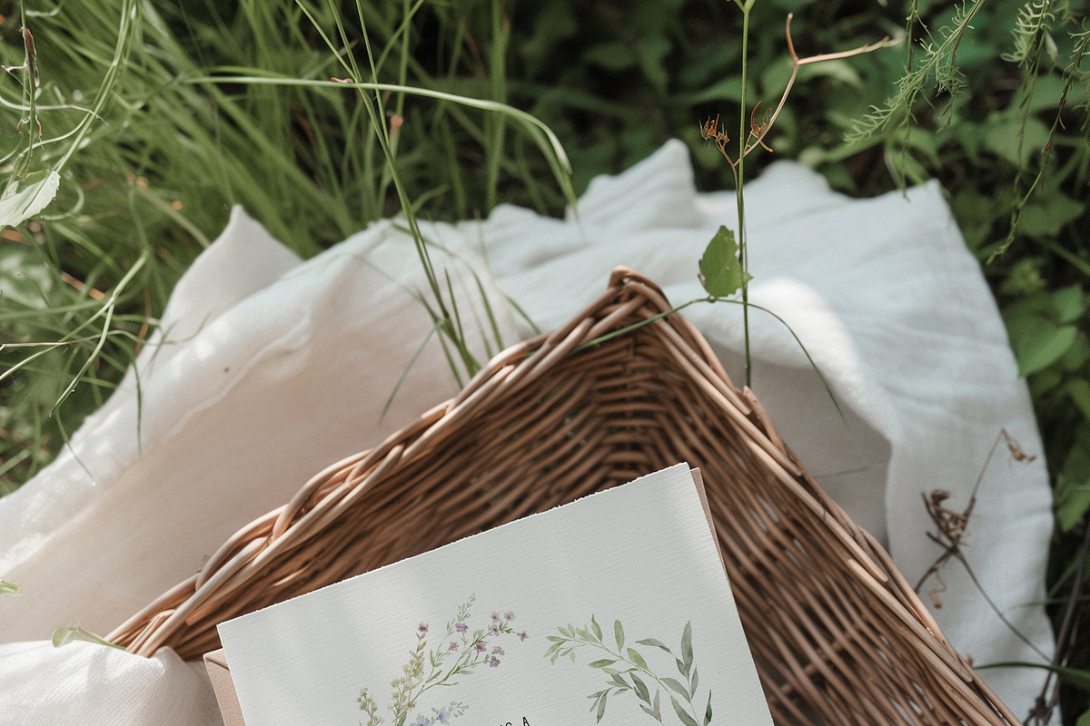 RUSTIC REVERIE Watercolor Garden, a Decorative Illustration by Muse Artist (Photo 10 of 20)