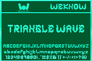 Electro Pop font, a Font by weknow (Thumbnail 2 of 8)