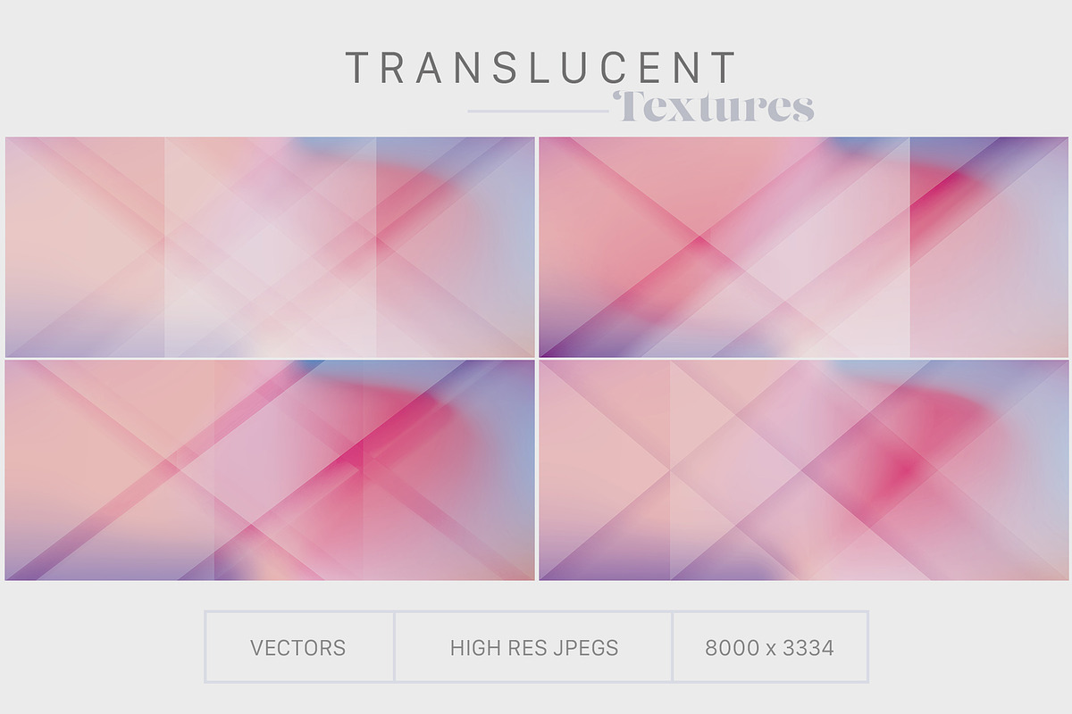 Translucent Textures, a Texture Graphic by Polar Vectors (Photo 6 of 12)