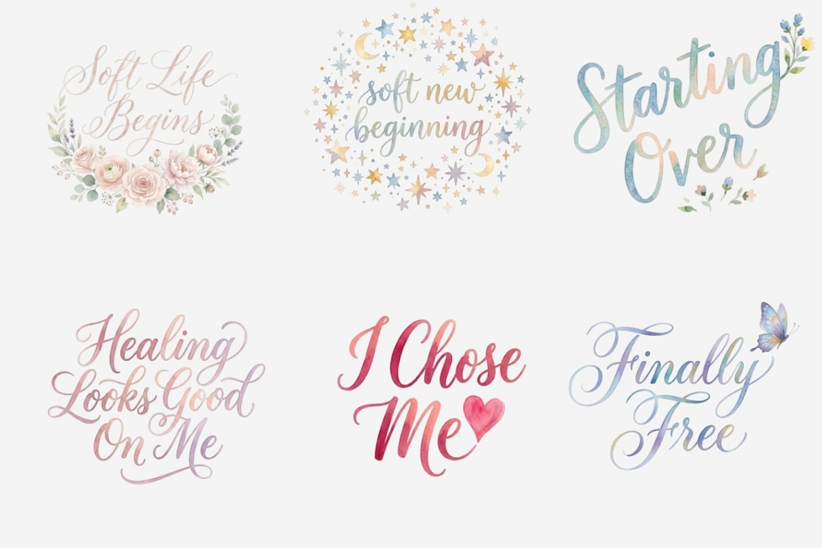 Fresh Start New Chapter Clipart, a Person Illustration by Tanya Kart (Photo 4 of 12)