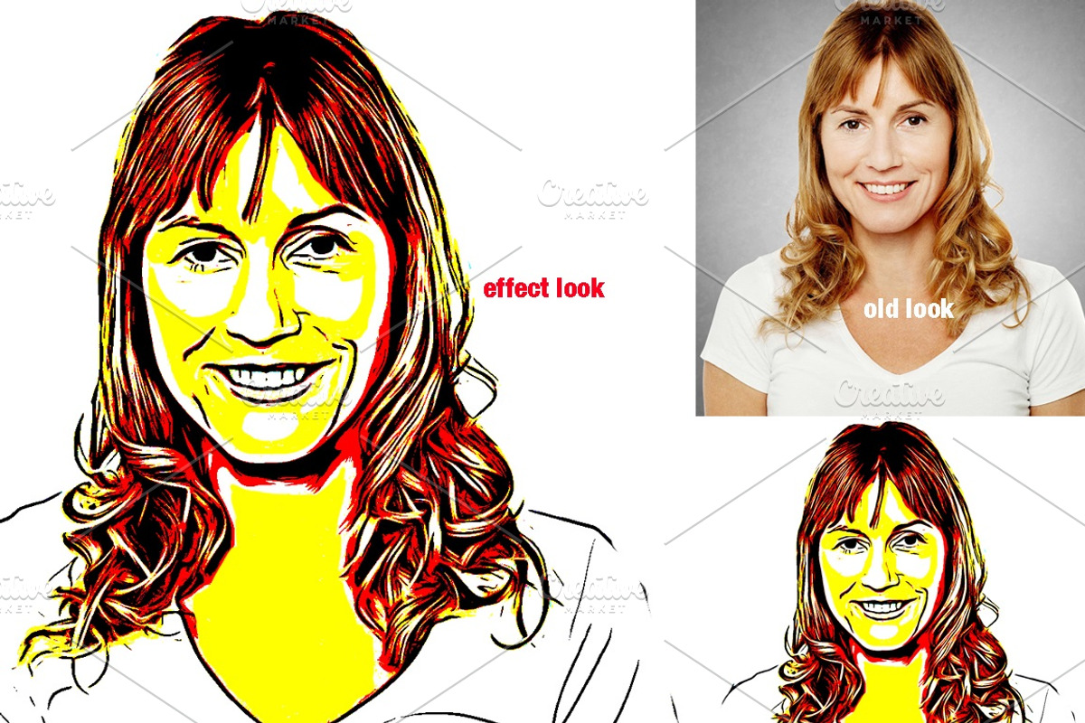 Portrait Cartoon Effect Action, an Action Add-On by MRI STUDIO (Photo 12 of 24)