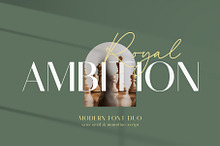 Royal Ambition | Font Duo