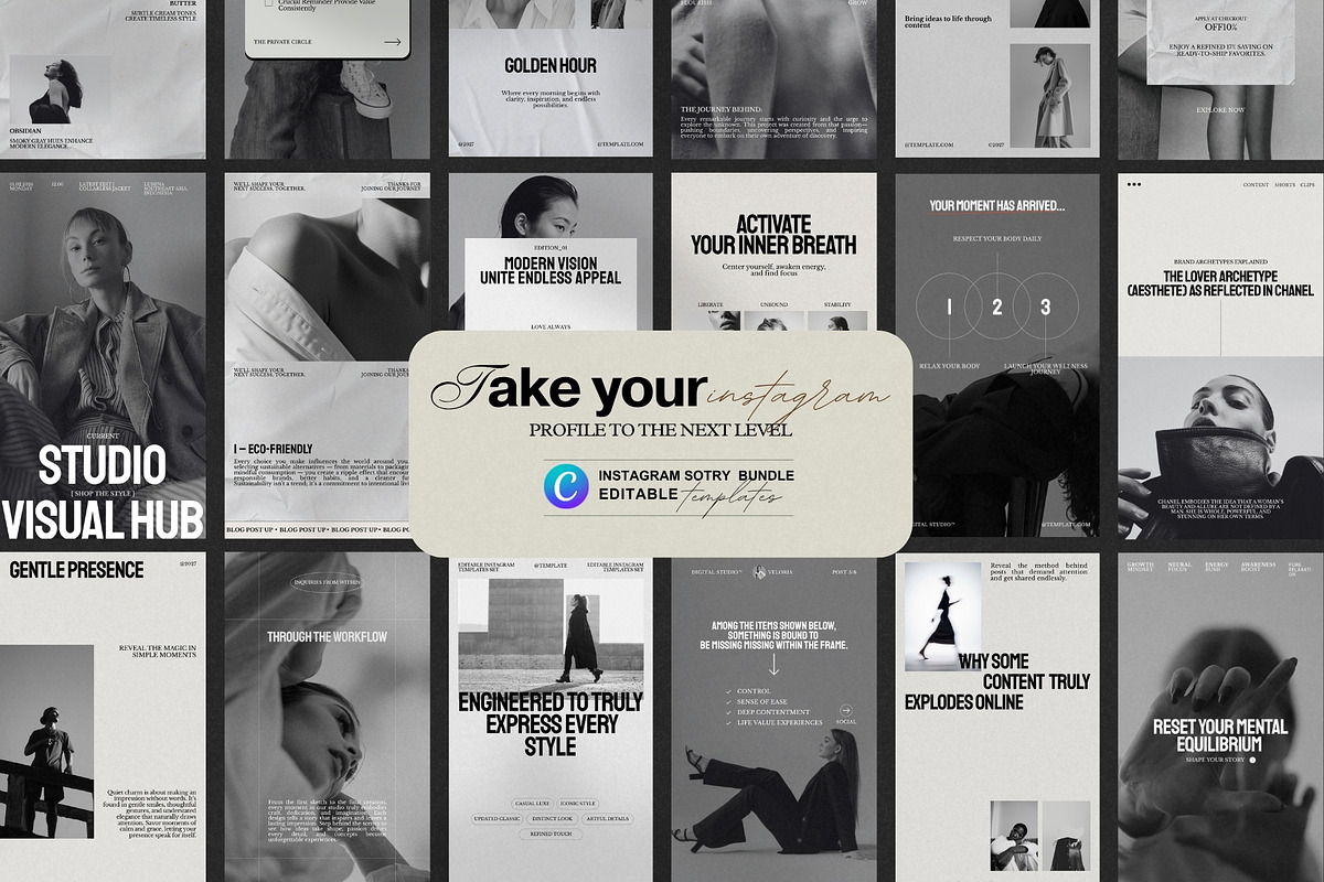 Instagram Marketing Story Bundle, a Social Media Template by Pixel Grid (Photo 5 of 8)