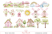 Rustic Spring Farm Life PNG Set, an Illustration by MockupWizard (Thumbnail 4 of 6)