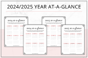 Planner Templates Canva - Blush