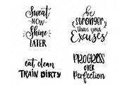 Fitness Planner Icons Clip Art, an Illustration by Collart Studio (Thumbnail 4 of 4)