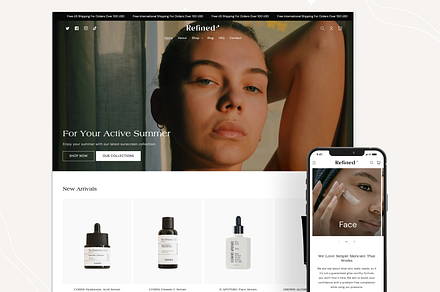 Refined - Cosmetic Shopify Theme