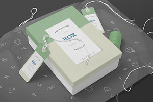 Rectangle Box Mockups