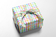 Watercolor rainbow plaid, a Pattern Graphic by Anya-D (Thumbnail 6 of 9)