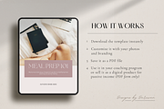 Meal Prep eBook and Workbook | Canva, a Magazine Template by Designs by Darowan (Thumbnail 9 of 10)