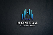 Smart Home Data Logo, a Branding & Logo Template by Design_Planet (Thumbnail 2 of 2)