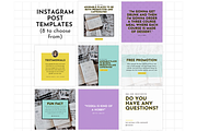 Instagram Template Yellow Canva, a Social Media Template by ltsdesigns (Thumbnail 2 of 4)