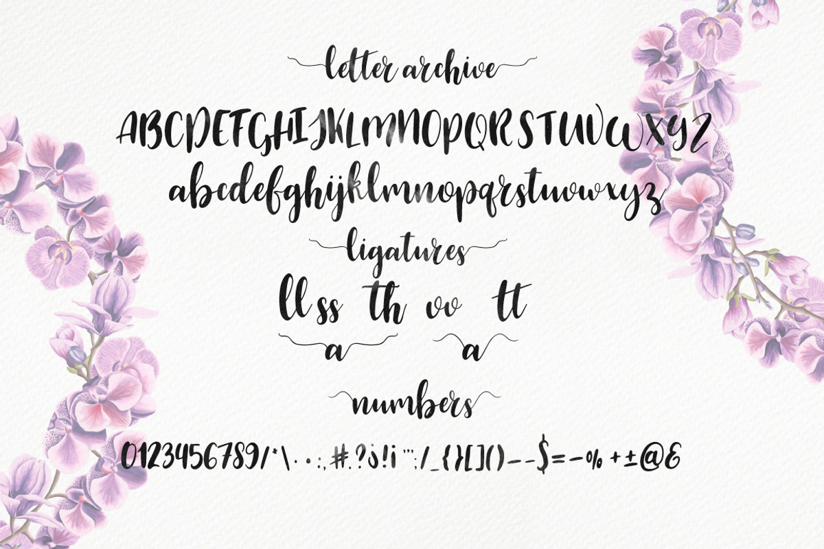 Sorilena Script preview 2