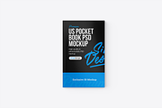 US Pocket Softcover Book Mockup, a Books & Magazine Mockup by SimplDesign (Thumbnail 3 of 13)