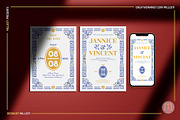 Chinoiserie Wedding Invitation Suite, an Invitation Template by Millusti (Thumbnail 2 of 5)