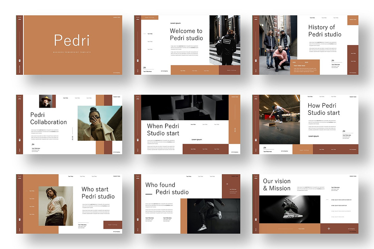 Pedri - Business PowerPoint Template, a Presentation Template by Dens Creative Studio (Photo 2 of 6)