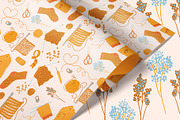 Knitting & Crochet clipart patterns, a Work Illustration by Carpet Tapete Pretzel (Thumbnail 7 of 13)