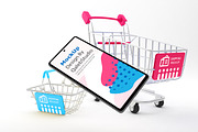 Pixel 6 Shopping Mockup, an Android Mockup by Qaleb Studio (Thumbnail 8 of 13)