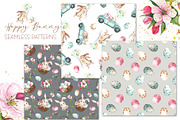 Easter Bunny. Watercolor collection, an Object Graphic by Ana-Sakuta (Thumbnail 14 of 27)