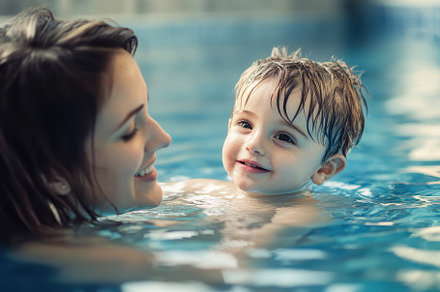 Mother and child bonding, a Photo by Pavel_design