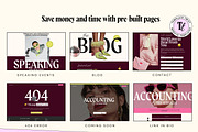 Chic Accountant Website Squarespace, a Squarespace Template by Template Twist Shop (Thumbnail 7 of 11)